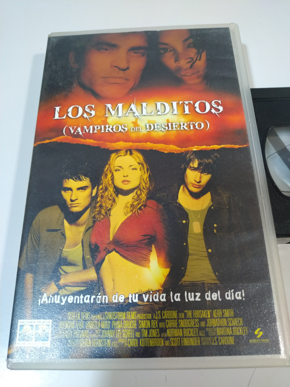 Los malditos Vampiri del Deserto J S Cardone - VHS Nastro Spagnolo 3T Item image 6