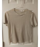 Ladies Top Small Beige, Kathie Lee Collection, Never Worn - €3,67 EUR
