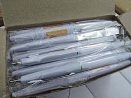 Huge Lot Of 3900 New Pens - White - Lot Of Click Pens - £735.19 GBP