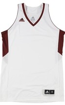NWT Adidas Commander 15 Womens Basketball Jersey S White-Burgundy Size S - $11.87