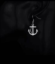 Beautiful Nautical Anchor Navy Sea Ocean Bracelet Earrings Available - $7.00