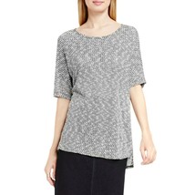 NWT Women Size Small Nordstrom Vince Camuto Metallic Knit Elbow Sleeve Top - £23.49 GBP