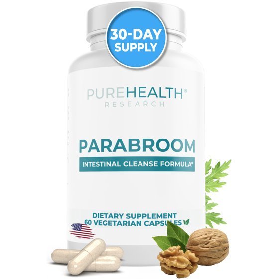 PUREHEALTH RESEARCH Parabroom Paracleanse - with Black Walnut, Papain Tu... - $26.00