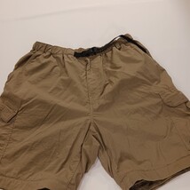 REI Men's Brown Nylon Belted Cargo Shorts Size Large (30×8) image 13