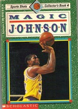 Magic Johnson Scholastic Sports Shots Collector&#39;s Book #4 NBA Basketball Lakers - £3.12 GBP