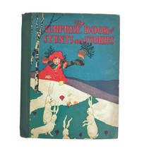 VIntage 1927 The Surprise Book Of Stunts And Stories Whitman Publishing ... - £14.58 GBP