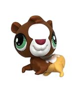 Littlest Pet Shop LPS Brown / Tan Hamster Guinea Pig With Blue Eyes #3299 - $4.95