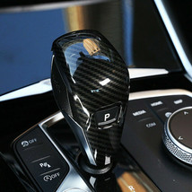 For BMW 3 Series G20 2019 2020 Real Carbon Fiber Gear Shift Knob Cover Trim - £21.97 GBP