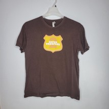 Super Troopers 2 Shirt Mens Large Movie Promotional Promo Unisex Brown - $13.69