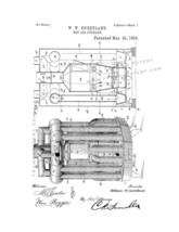 Hot Air Furnace Patent Print - White - £6.13 GBP+