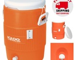5 Gallon Beverage Cooler Dispenser Portable Ice Water Sports Drink Outdo... - $39.02