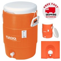 5 Gallon Beverage Cooler Dispenser Portable Ice Water Sports Drink Outdoor Work - £31.18 GBP