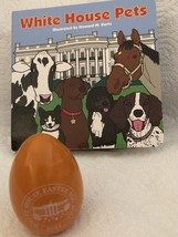 Biden 2023 Easter White House Orange Egg President Democrat Signed Joe Jill - £24.90 GBP