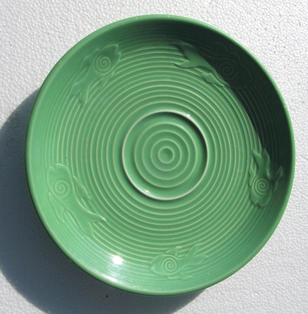 Genuine Fiesta Green Color Saucer by Homer Laughlin- Lead Free - $14.99 Genuine Fiesta Green Color Saucer by Homer Laughlin- Lead Free - $14.99