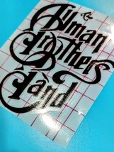 70&#39;s Rock Band The Allman Brothers Vinyl Decal | Midnight Rider | Rambli... - $55.13 MXN+