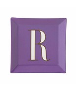 KATE SPADE New York It&#39;s Personal Jewelry Tray Letter &quot; R &quot; Purple / White - $60.28 CAD