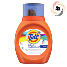 4x Bottles Tide Plus Bleach Alternative Liquid Laundry Detergent | 25oz | - £42.20 GBP