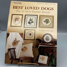 Vintage Cross Stitch Patterns, Best Loved Dogs by Mary Ellen, Leisure Arts - £21.91 GBP