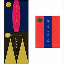 Robert Greene Collection 3 Books Set - 48 Laws Of Power, Mastery, Seduction - £25.59 GBP