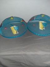 2 Food Cover Domes for Picnic BBQ Outdoor Entertaining Mesh Screen Cockt... - $45.99