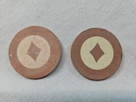 Vintage Olympic Harris Diamond Inlay Poker Chip - $3.95