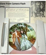 Gone With The Wind Home To Tara Collector Plate WL George Howard Rogers,... - £18.79 GBP