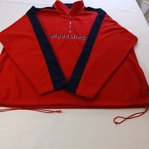 Faded Glory FG43469 Muddslinger Men's Red 1/4 Zip Pullover Sweatshirt Size XL image 13