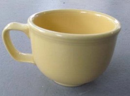 Jumbo Mug in Fiesta Yellow Color Ceramic Mug by Homer Laughlin- Lead Free - £24.05 GBP
