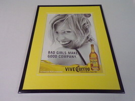 2002 Vive Jose Cuervo Tequila Bad Girls 11x14 Framed ORIGINAL Advertisement - $34.64