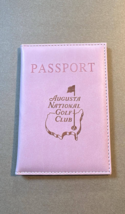 AUGUSTA NATIONAL GOLF CLUB MASTERS TOURNAMENT WOMANS PINK PASSPORT COVER... - $686.90 MXN