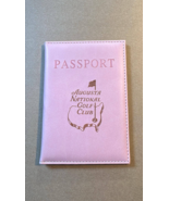 AUGUSTA NATIONAL GOLF CLUB MASTERS TOURNAMENT WOMANS PINK PASSPORT COVER... - $686.90 MXN
