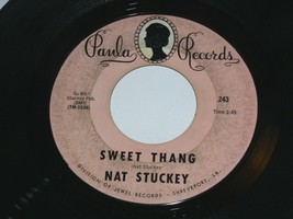 Nat Stuckey Sweet Thang Paralyze My Mind 45 Rpm Record Vinyl Paula Label - £9.43 GBP