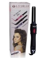 ISO Beauty EZ Curler Styler Black Curling Iron Wand For Tailored Curls - £43.62 GBP