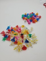 Vintage Christmas Light Reflectors Petal Tulip Other Assorted Multicolor - $30.00