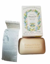 Vintage Crabtree &amp; Evelyn Almond oil w cold cream soap 3.5 Oz New - $34.65