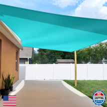 Tang 8X12 Sun Shade Sail Rectangle Sunshade Canopy Uv Block Shade Cloth ... - $39.80