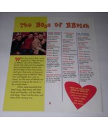 BBMak Photo Clipping Vintage 2000 Kidsbooks Freddie Prinze Jr. Sarah Gellar - $20.56 CAD