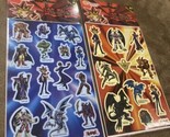 Yu-Gi-Oh! Stickers 2 Packages, 2 Sheets Each Series 1 1996 Sealed Sandy ... - $17.82