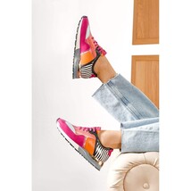 Vinci Santa Amaro Multi Color Fuchsia Women Sneaker image 12
