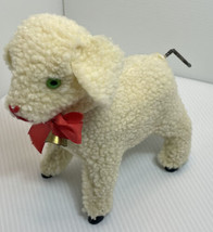 Vintage Carl Original West Germany Wind Up Young Lamb Sheep Works 7 Inches - $22.90