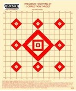 BSPGS 100 Yd Rifle Sighting-In Target on target paper with 1&quot; Grid (50 T... - $21.60