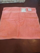 Jc Penney Home Pink Flower Wash Cloth-Brand New-SHIPS N 24 Hours - £6.27 GBP