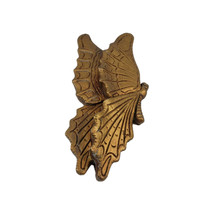 Vintage Universal Statuary Corp Chicago 1963 Gold BUTTERFLY Wall Plaque 9&quot; - $255.18 MXN