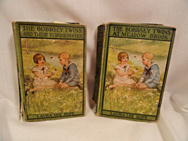 Two Bobbsey Twins Books Their Schoolmates And At Meadow Brook - $9.99