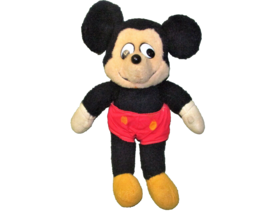 VINTAGE 12&quot; KNICKERBOCKER MICKEY MOUSE PLUSH STUFFED ANIMAL DOLL DISNEY ... - £9.06 GBP