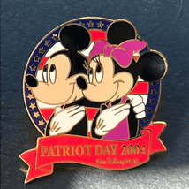 Disney World Patriot Day 2004 Mickey Minnie Pin LE - $15.68