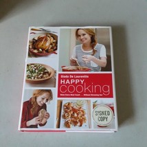 SIGNED Happy Cooking - Giada De Laurentiis (Hardcover, 2015) 1st, EX - £21.04 GBP