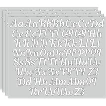 Iron-On Letter Kit (208 Pieces) Iron On Transfer Pre Cut 1.5&quot; Letter Alp... - £18.04 GBP