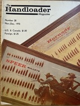 HANDLOADER AMMUNITION RELOADING JOURNAL  -  NOV - DEC 1970 - $6.30