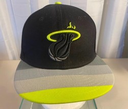 New Era Miami Heat 9Fifty Snapback Medium Large Size Cap - £20.96 GBP